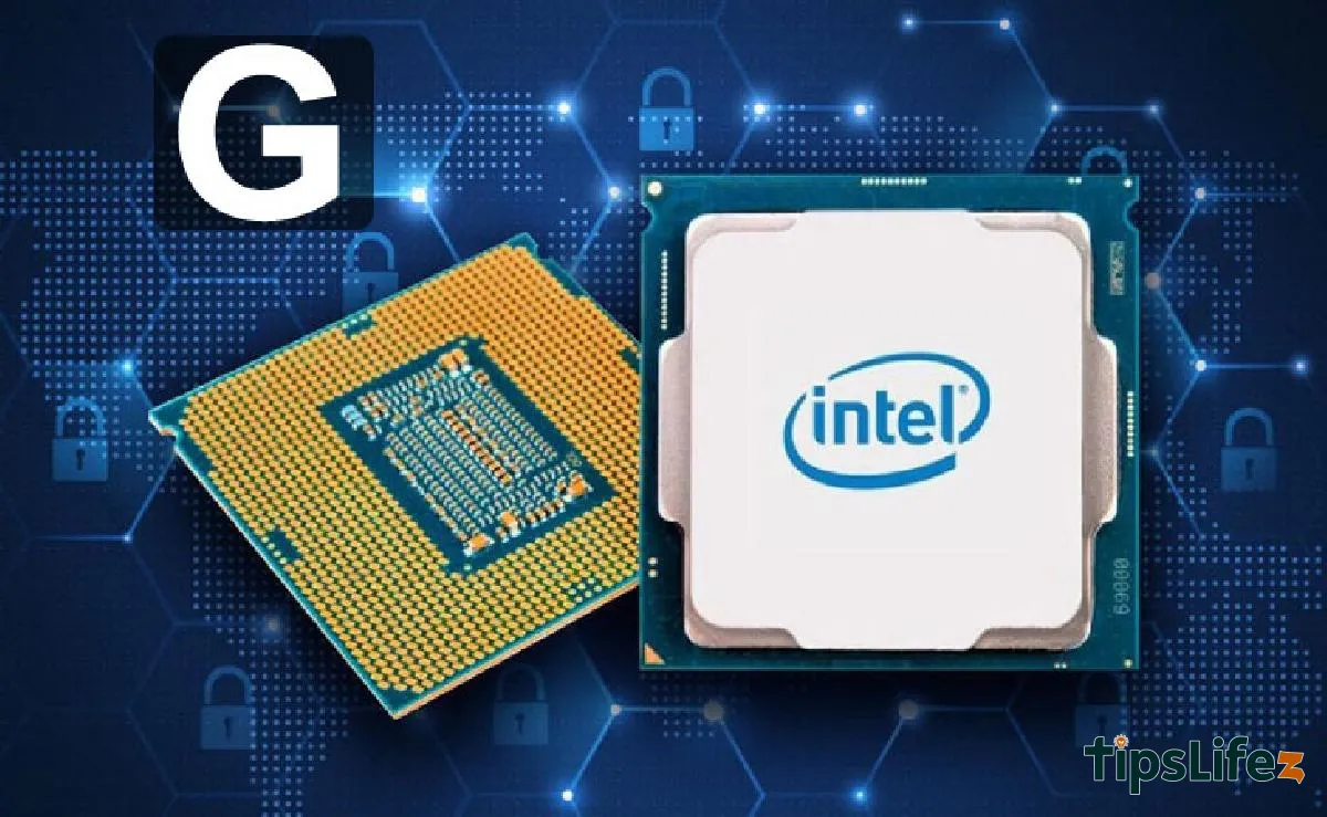 Chip Intel para laptop de la serie G con unidad de procesamiento gráfico básica