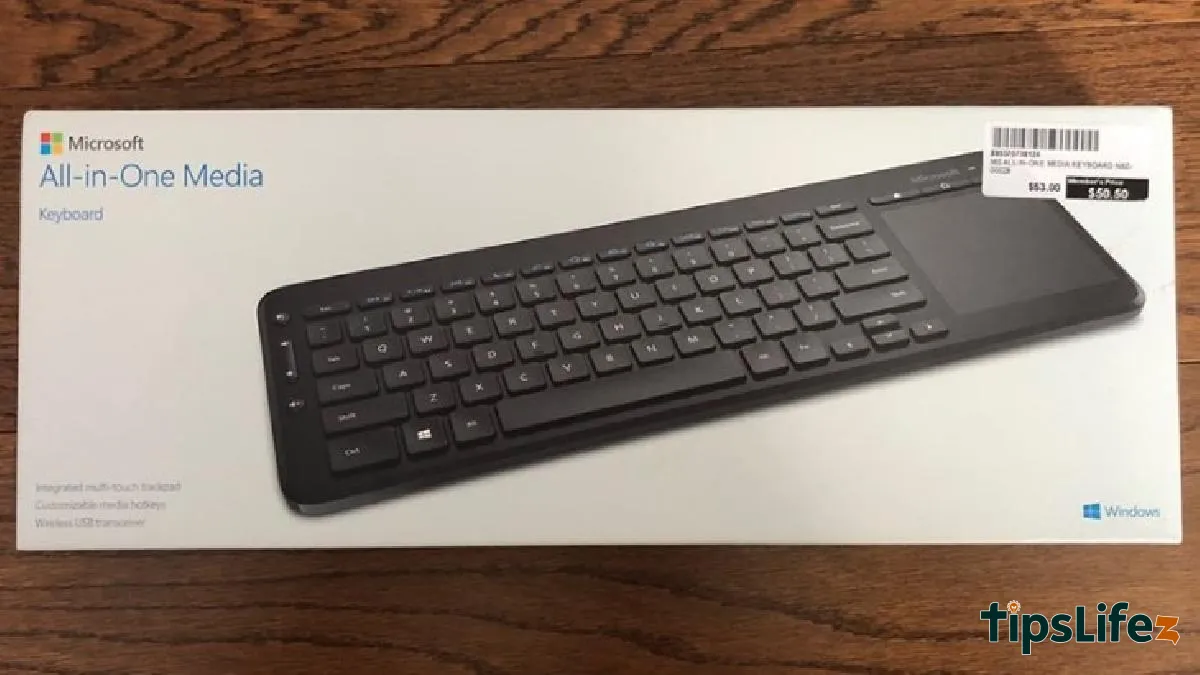 You can check the information on the keyboard's packaging